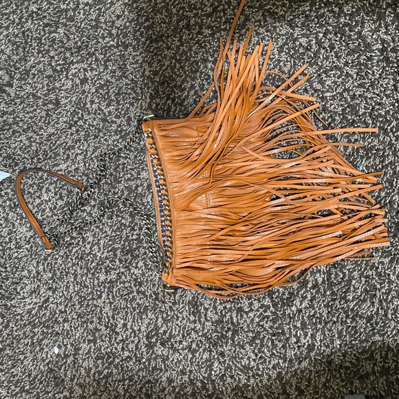 cross body purse with fringe - Picture 2 of 4